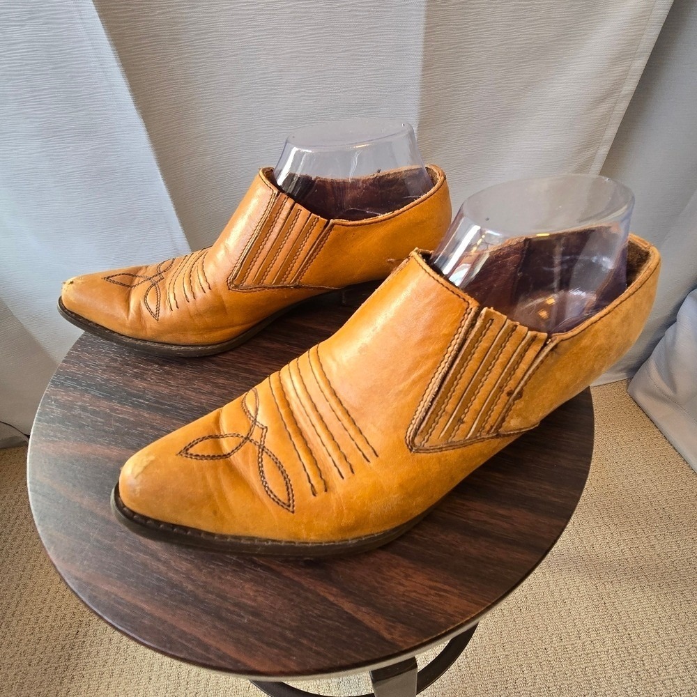 Ranchero‎ Vintage Ankle Boots - Size 8 - Picture 4 of 12